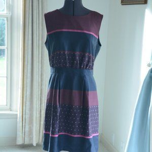 Navy, plum Ann Taylor Loft